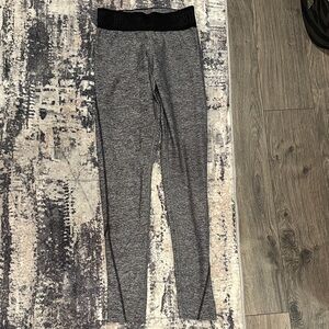 PINK Victoria's Secret Black and Gray Kids Leggings
